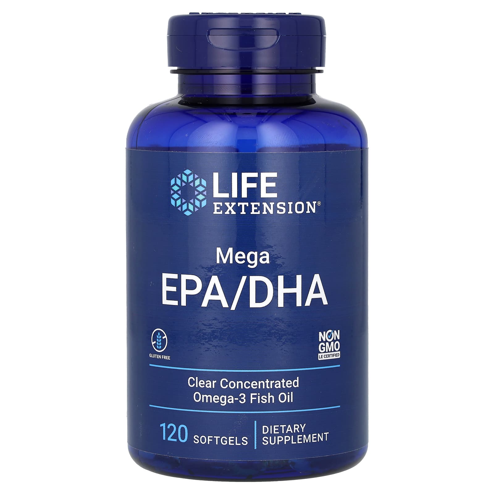 Life Extension, 超級 EPA/DHA，超級魚油 120 粒軟膠囊