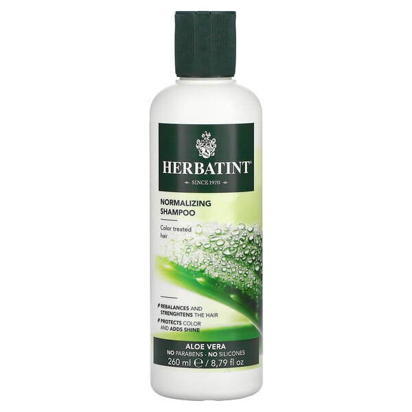 Herbatint (Antica Herbavita), 標準化洗髮水，蘆薈，8.79 液量盎司（260 毫升）