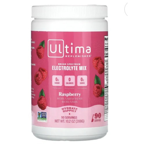 Ultima Replenisher, Electrolyte Mix, Raspberry, 10.2 oz (288 g)