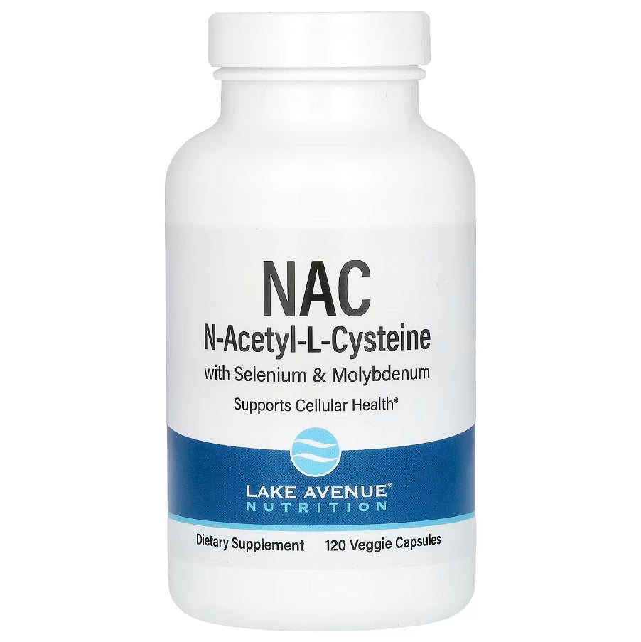 Lake Avenue Nutrition, N-Acetyl-L-Cysteine, 600 mg, 120 Veggie