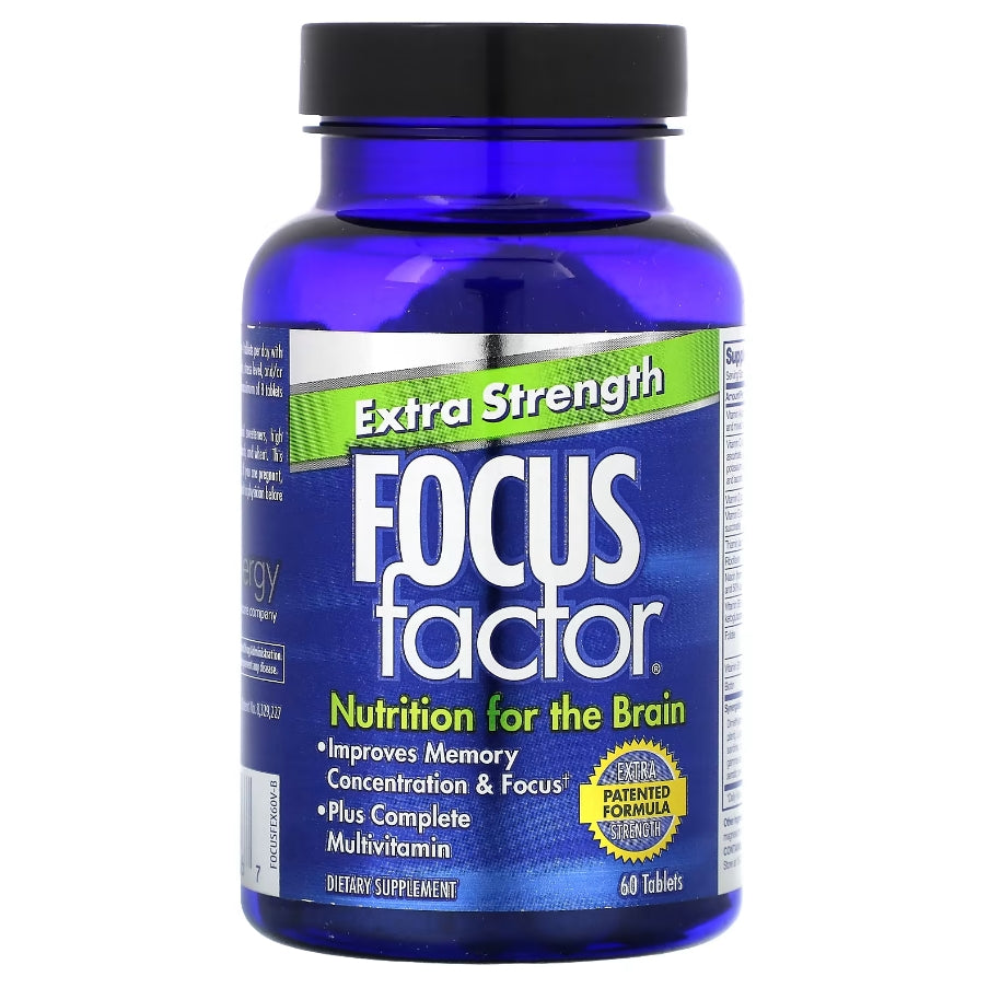 免費送 Focus Factor，高強度，60 片