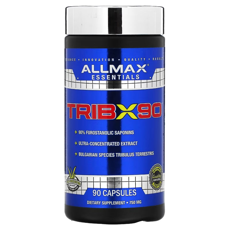 ALLMAX, TribX90，750 毫克，90 粒膠囊