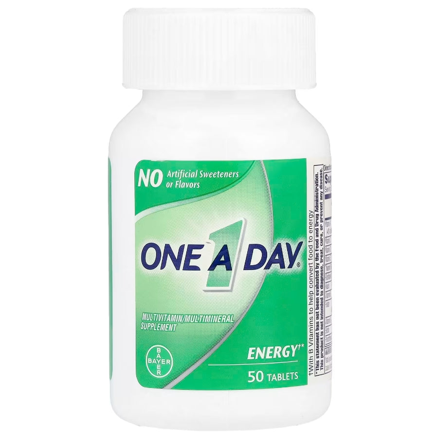 One-A-Day, Energy, Multivitamin/ Multimineral Supplement, 50 Tablets