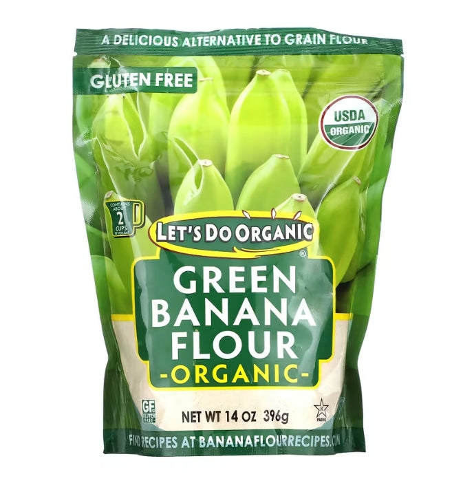 FREE Edward & Sons, Let's Do Organic, Organic Green Banana Flour, 14 oz (396 g)