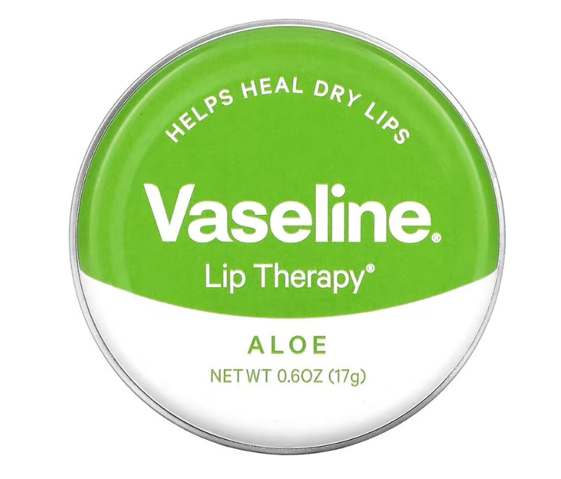 Vaseline, 凡士林, 唇部護理，蘆薈，0.6 盎司（17 克）