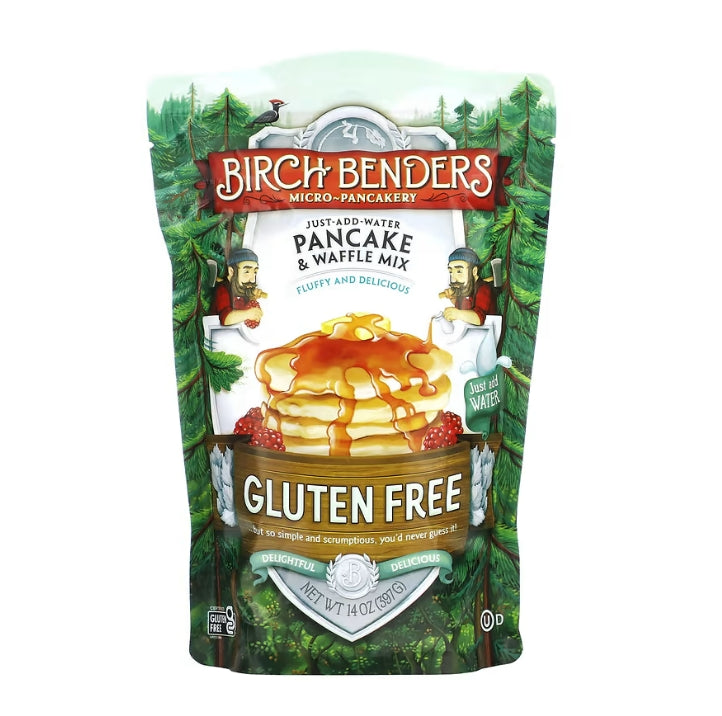 FREE Birch Benders, Pancake & Waffle Mix, Gluten Free, 14 oz (397 g)