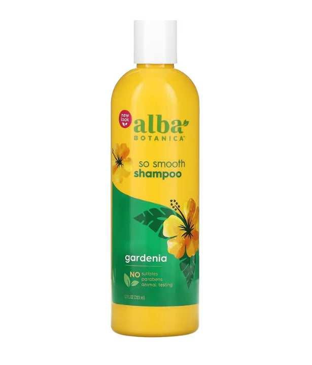 Alba Botanica, So Smooth Shampoo, Gardenia, 12 fl oz (355 ml)