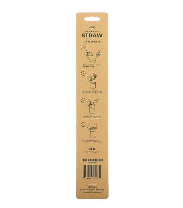 FREE HydroJug, Straw, White, 1 Pack (Discontinued Item)