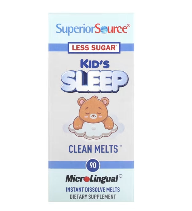 Superior Source, Kid's Sleep, Clean Melts, 90 Instant Dissolve Melts