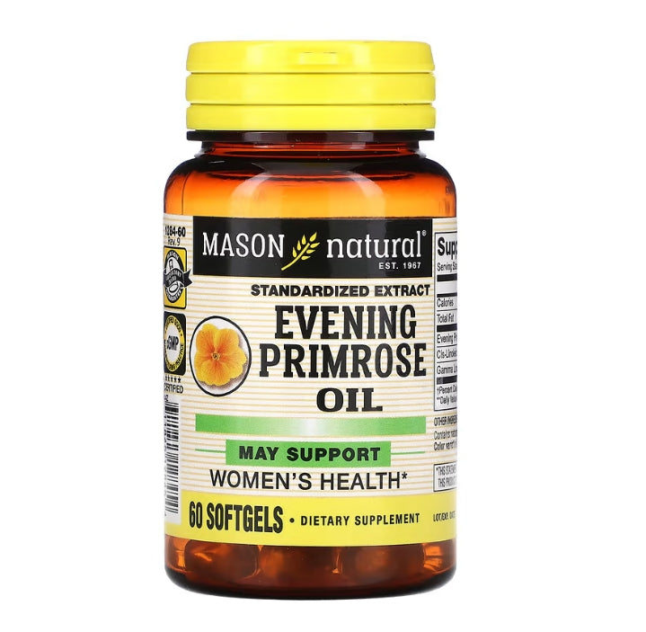 FREE Mason Natural, Evening Primrose Oil, 60 Softgels