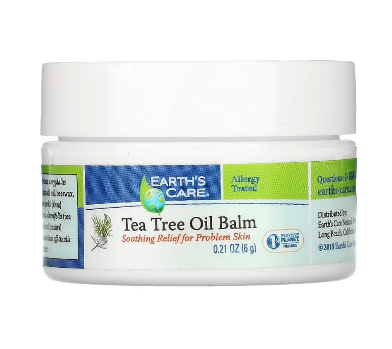 FREE Earth's Care, Tea Tree Oil Balm, 0.21 oz (6 g)