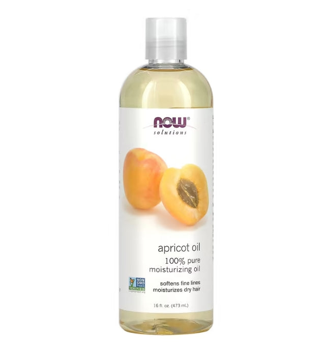 NOW Foods, Solutions, Apricot Oil, 16 fl oz (473 ml)