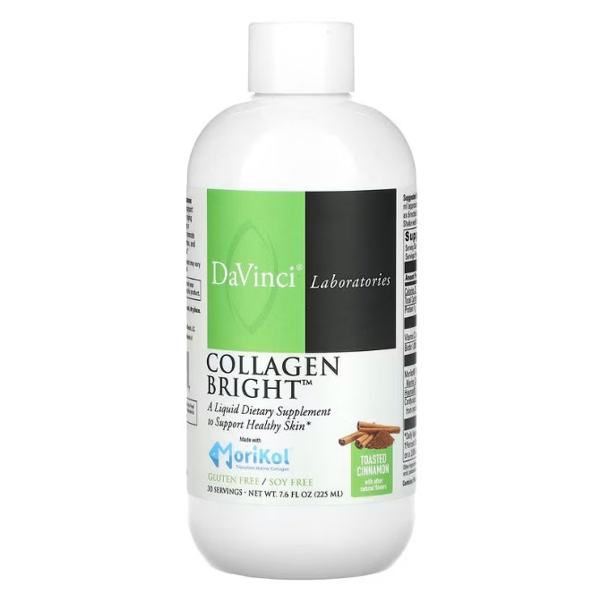 DaVinci Laboratories of Vermont, Collagen Bright, Toasted Cinnamon, 7.6 fl oz (225 ml)