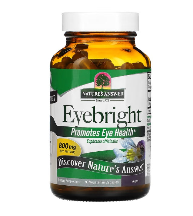 Nature's Answer, Eyebright, 800 mg, 90 Vegetarian Capsules (400 mg per Capsule)