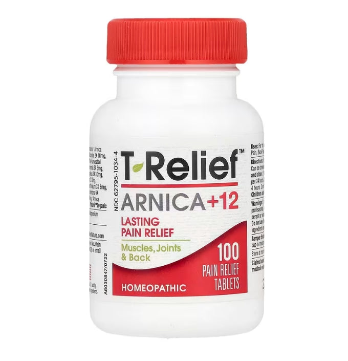 MediNatura, T-Relief™, Arnica +12, 100 Tablets