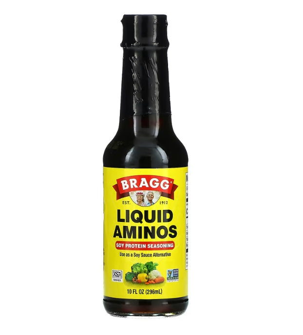 Bragg, Liquid Aminos, Soy Protein Seasoning, 10 fl oz (296 ml)