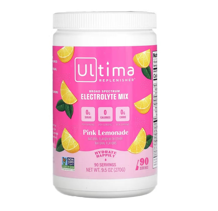 Ultima Replenisher，碳水化合物混合飲料，樹莓口味，10.2盎司（288克） 