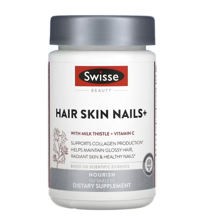 Swisse, Beauty, Hair Skin Nails+, 150 Tablets