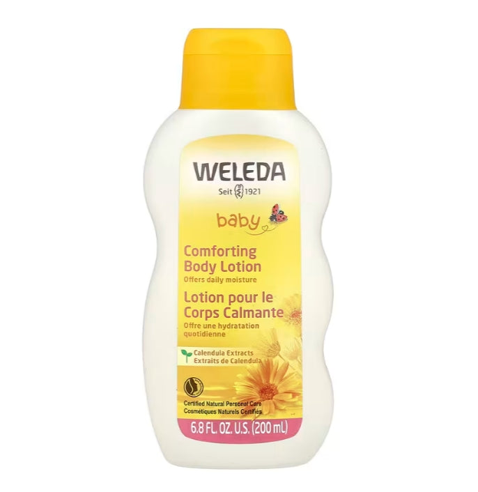 Weleda, 金盞花寶寶乳液，6.8盎司（200ml）