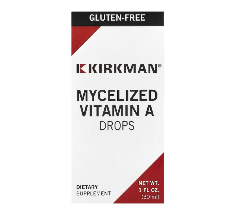 FREE Kirkman Labs, Mycelized Vitamin A Drops, 1 fl oz (30 ml)