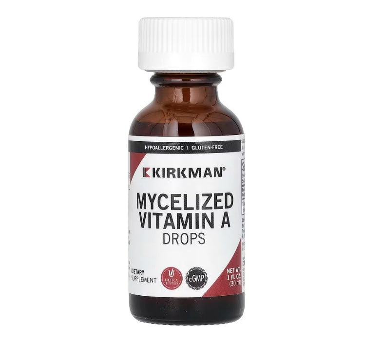 FREE Kirkman Labs, Mycelized Vitamin A Drops, 1 fl oz (30 ml)