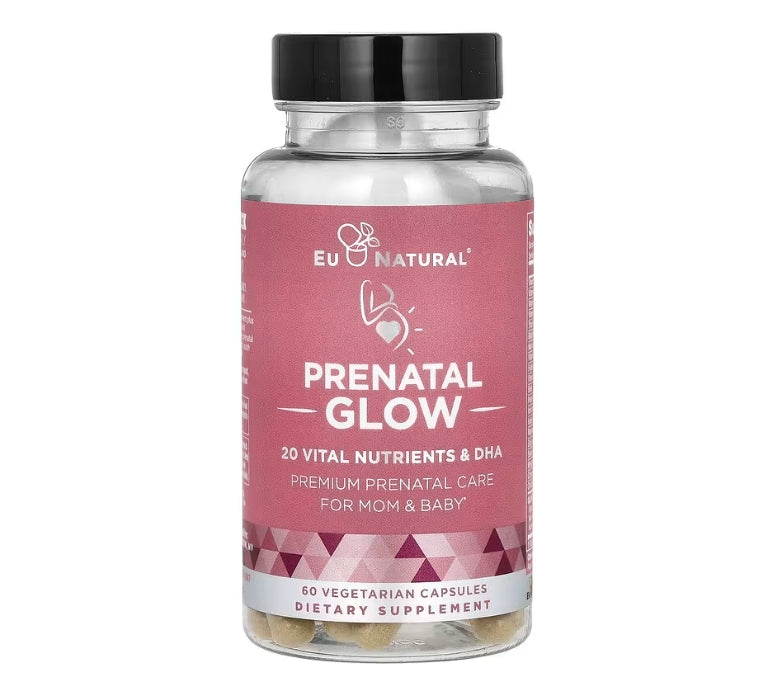 免費送 Eu Natural, Prenatal Glow，60 粒素食膠囊