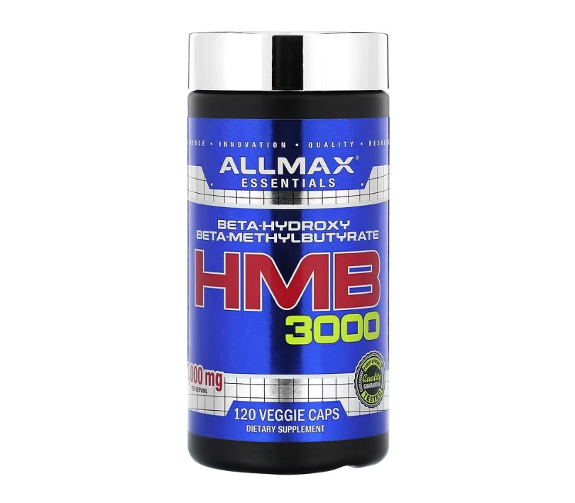 ALLMAX, Essentials，HMB 3000，120 粒素食膠囊