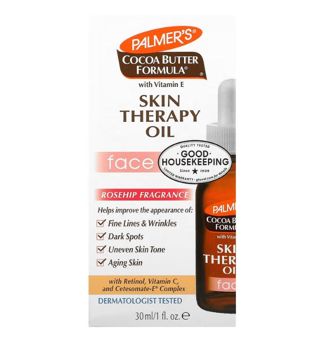 Palmer's, Cocoa Butter Formula with Vitamin E, Skin Therapy Oil, Face, Rosehip, 1 fl oz (30 ml)