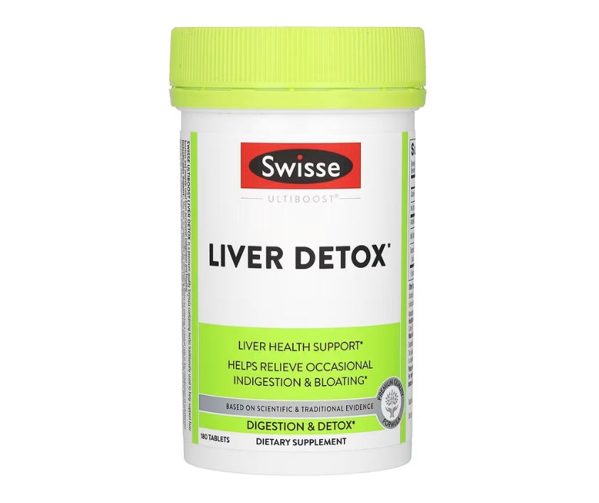 Swisse, Ultiboost, Liver Detox, 180 Tablets