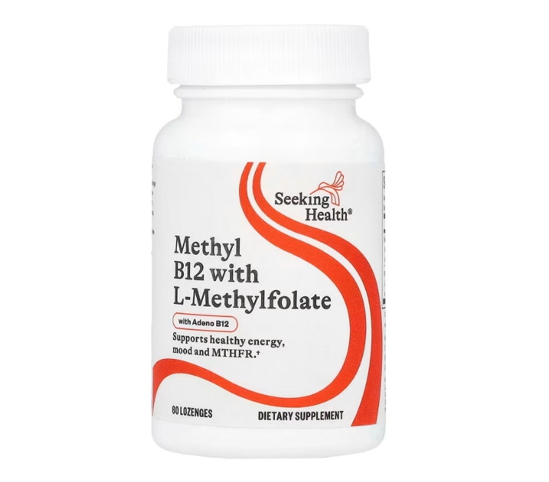 Seeking Health, Methyl B12 with L-Methylfolate , 60 Lozenges