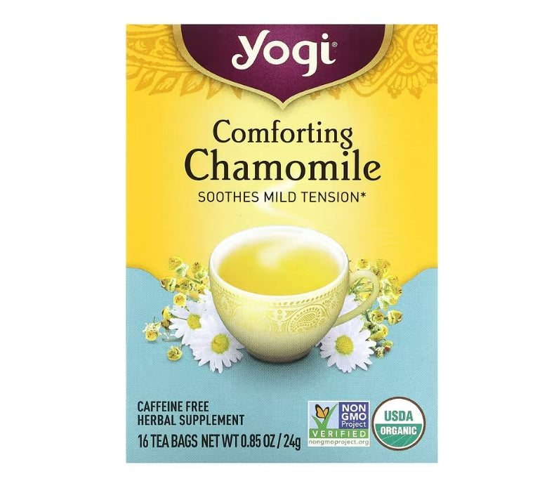 FREE Yogi Tea, Comforting Chamomile, Caffeine Free, 16 Tea Bags, .85 oz (24 g)