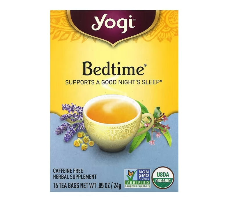 FREE Yogi Tea, Bedtime, Caffeine Free, 16 Tea Bags, .85 oz (24 g)