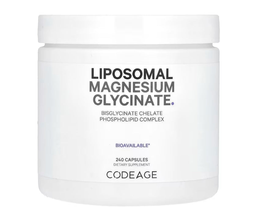 Codeage, Liposomal Magnesium Glycinate, 240 Capsules