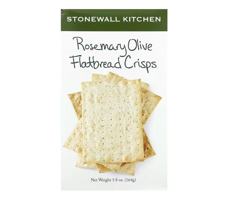 FREE Stonewall Kitchen, Rosemary Olive Flatbread Crisps, 5.8 oz (164 g)