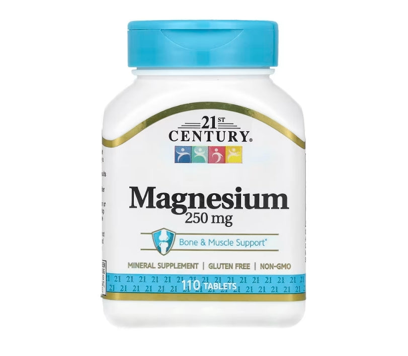 FREE 21st Century, Magnesium, 250 mg, 110 Tablets