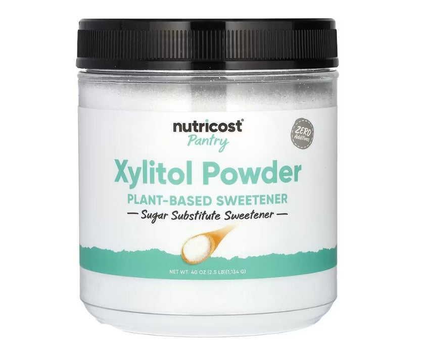 Nutricost, Pantry, Xylitol Powder, Plant-Based Sweetener, 2.5 lb (1,134 g)