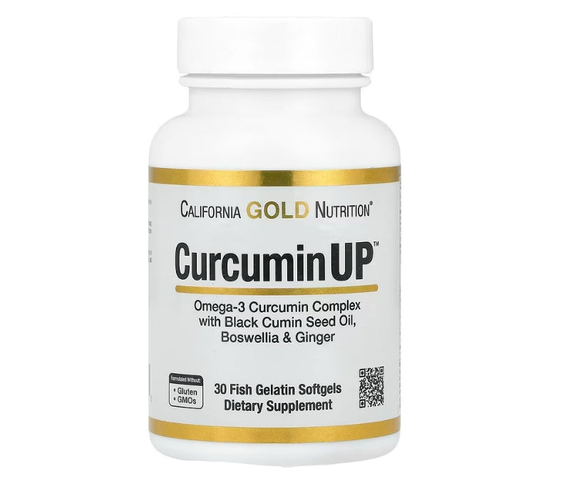 California Gold Nutrition, CurcuminUP, 30 Fish Gelatin Softgels