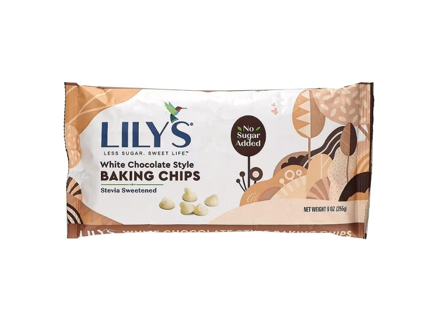 FREE Lily's Sweets, Baking Chips, White Chocolate Style, 9 oz (255 g)