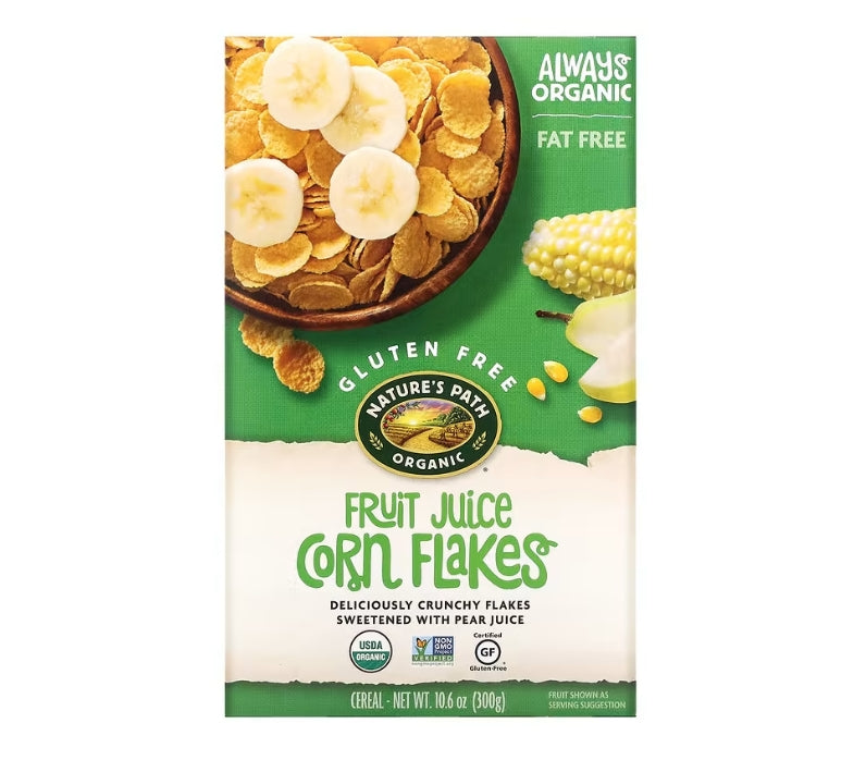 FREE Nature's Path, Organic Fruit Juice Corn Flakes, 10.6 oz (300 g)