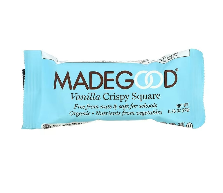 FREE MadeGood, Crispy Squares，香草味，6 根，每根 0.78 盎司（22 克）