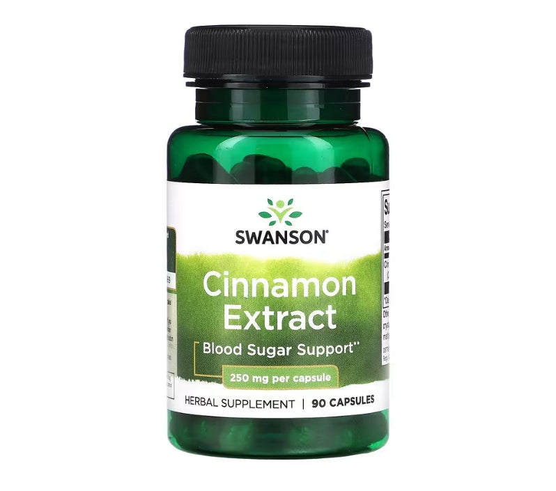 Swanson, Cinnamon Extract, 250 mg , 90 Capsules