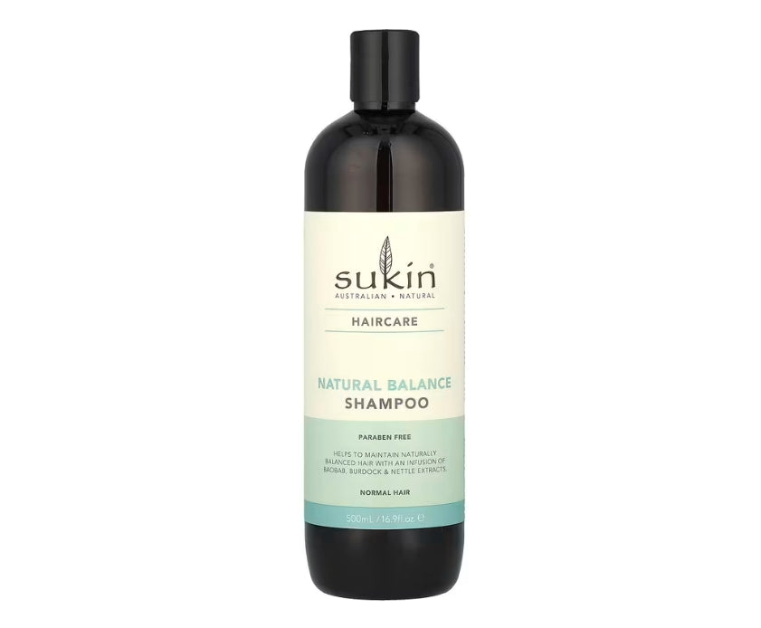 Sukin, Natural Balance Shampoo, Normal Hair , 16.9 fl oz (500 ml)