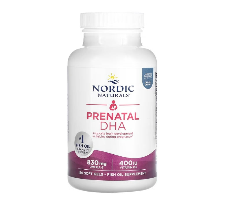 Nordic Naturals, Prenatal DHA, 180 Soft Gels