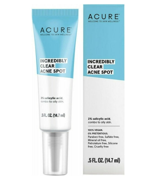 FREE Acure Incredibly Clear Acne Spot 14.7ml