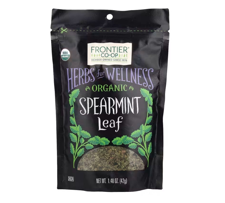 FREE Frontier Co-op, Organic Spearmint Leaf, 1.48 oz (42 g)