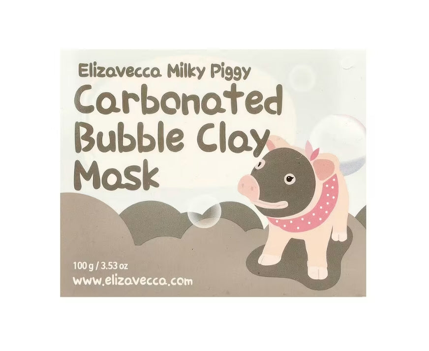 Elizavecca, Milky Piggy, Carbonated Bubble Clay Beauty Mask, 3.53 oz (100 g)