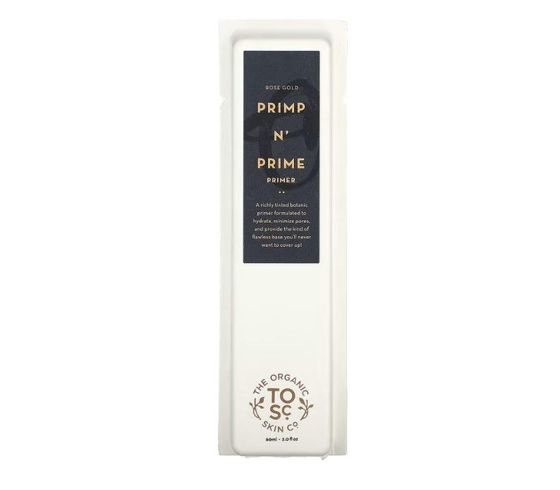 The Organic Skin Co., Primp N Prime Primer, Rose Gold, 2 fl oz (60 ml)