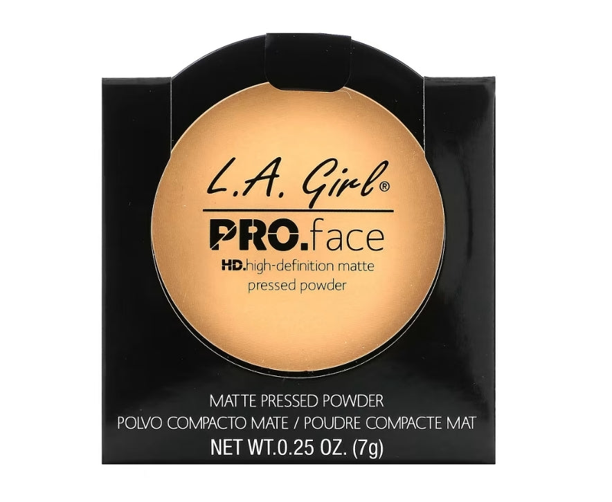 FREE L.A. Girl, PRO.face Matte Pressed Powder, GPP604 Creamy Natural, 0.25 oz (7 g)