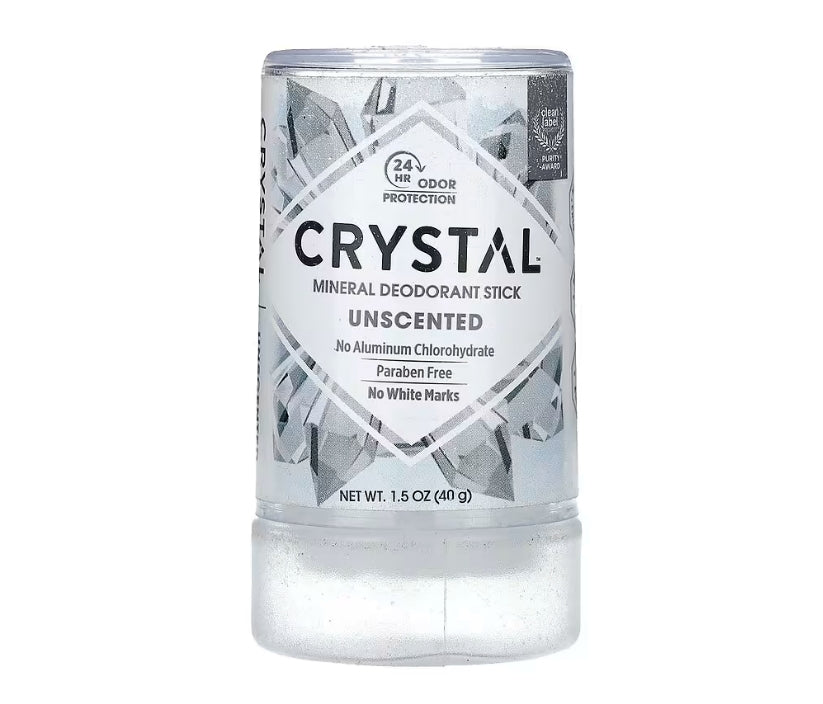 FREE CRYSTAL, Mineral Deodorant Stick, Unscented, 1.5 oz (40 g)