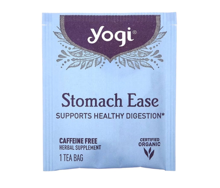 FREE Yogi Tea, Stomach Ease, Caffeine Free, 16 Tea Bags, 1.02 oz (29 g)